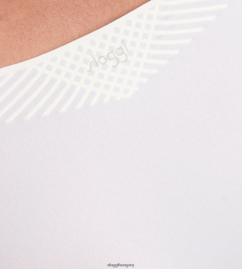 nadrág | HU sloggi nők testhez igazodó magasszárú nadrág fehér - világos kombináció J8248B525