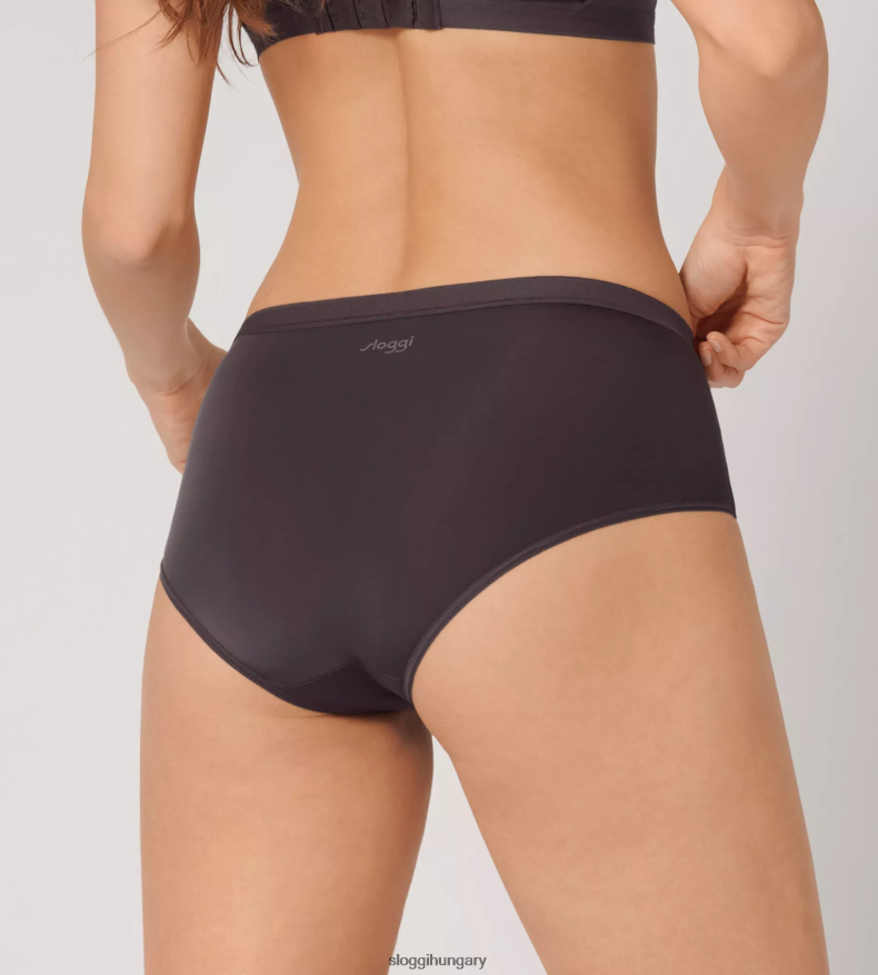 nadrág | HU sloggi nők wow komfort magasderekú nadrág mályvaszürke J8248B520