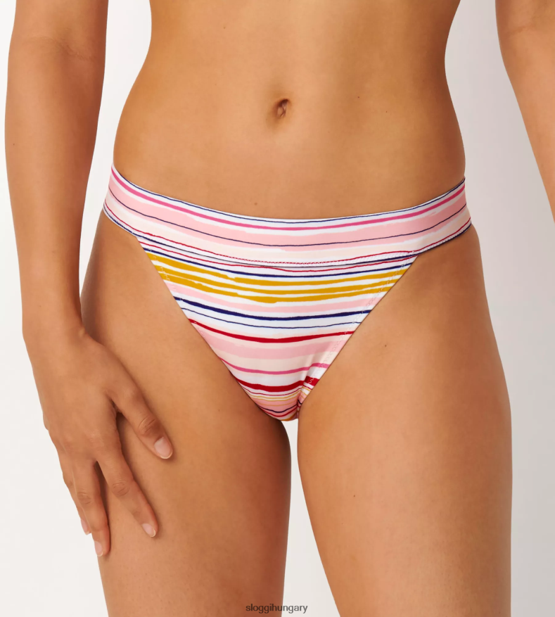 fürdőruha HU sloggi nők shore candy basslet brazil bikini alsó sárga - világos kombináció J8248B535