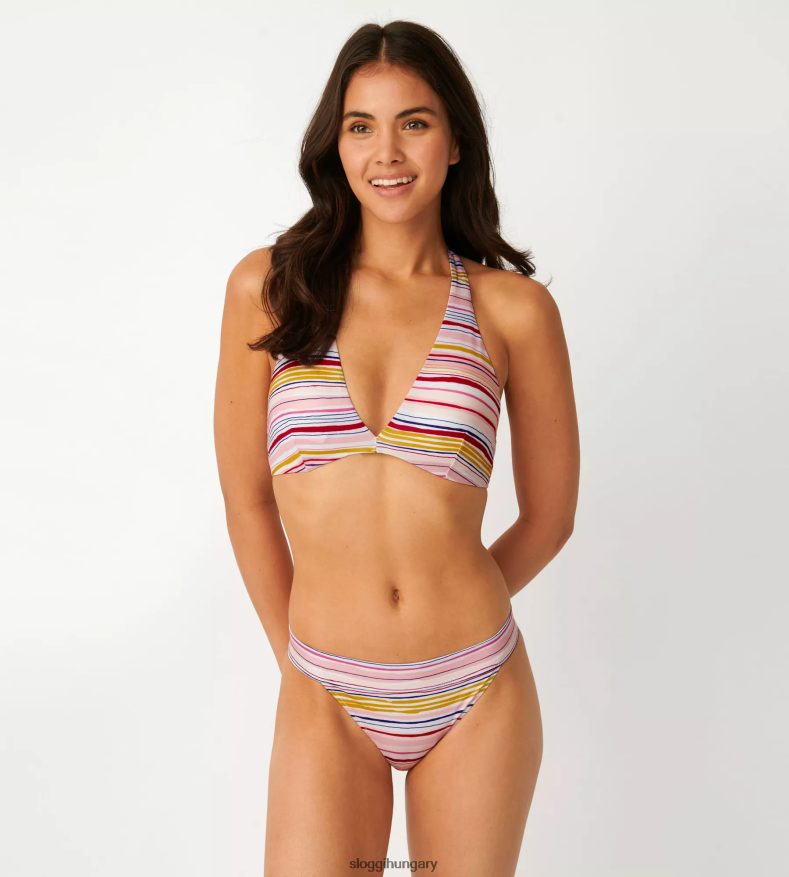 fürdőruha HU sloggi nők shore candy basslet brazil bikini alsó sárga - világos kombináció J8248B535