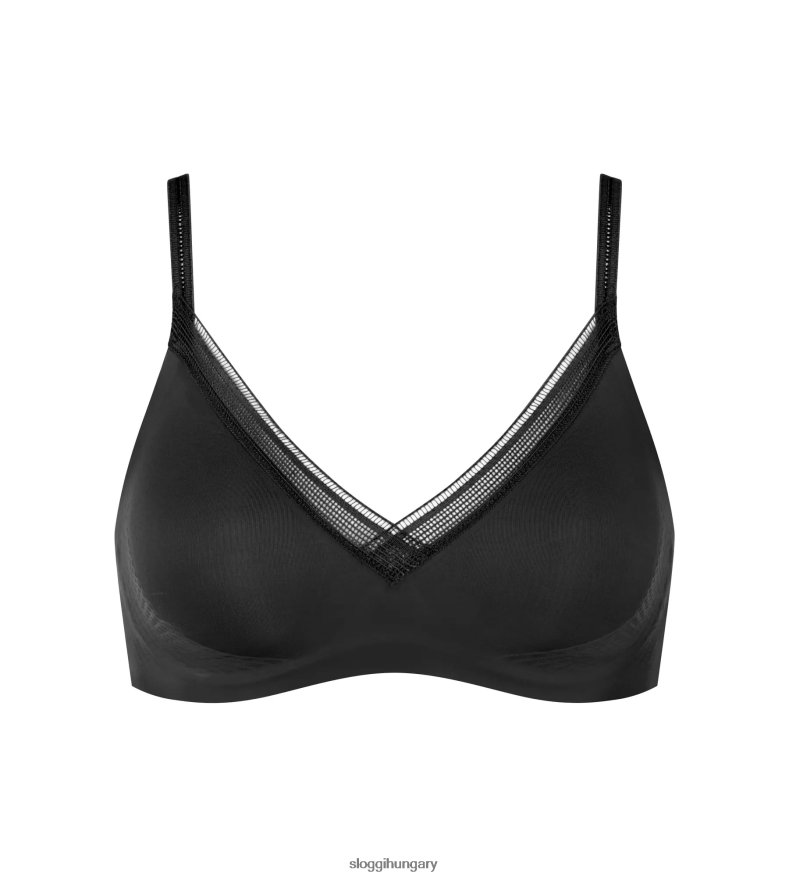 melltartók | HU sloggi nők body adapt twist bralette fekete J8248B192