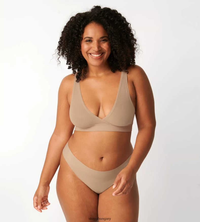 melltartók | HU sloggi nők go allround bralette mogyoróvaj J8248B206
