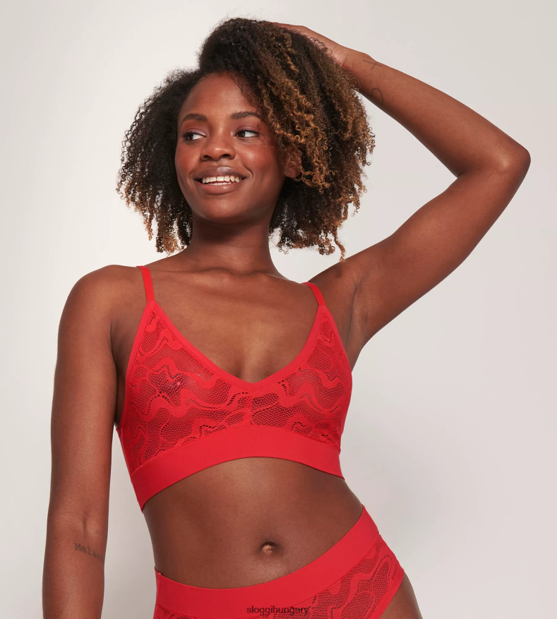 melltartók | HU sloggi nők go allround csipke bralette campari J8248B41