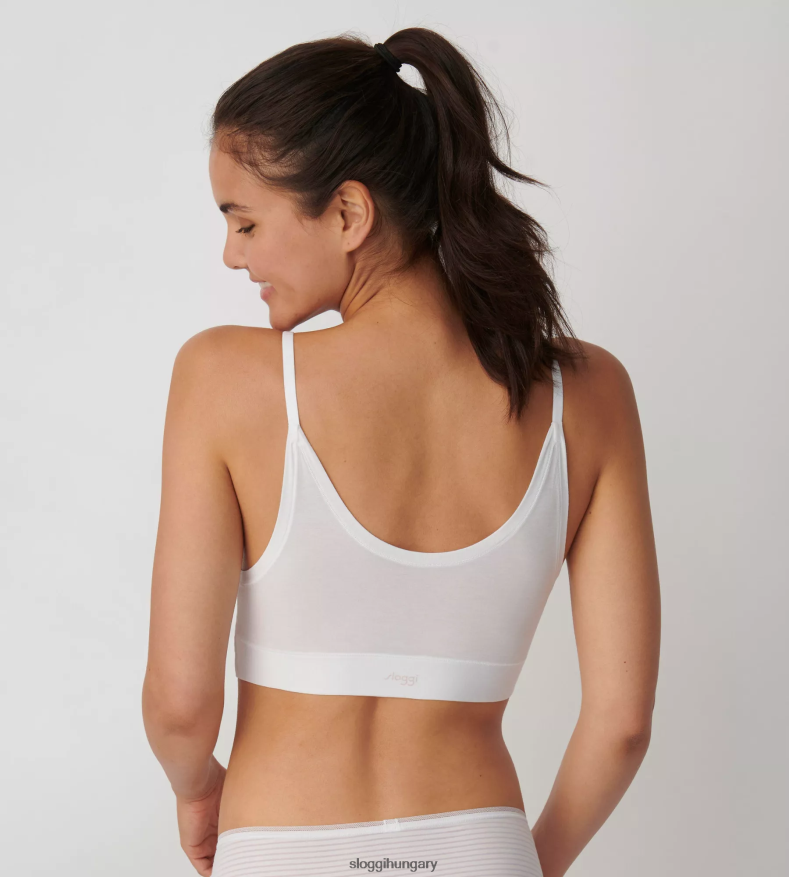 melltartók | HU sloggi nők go allround csipke bralette fehér J8248B503