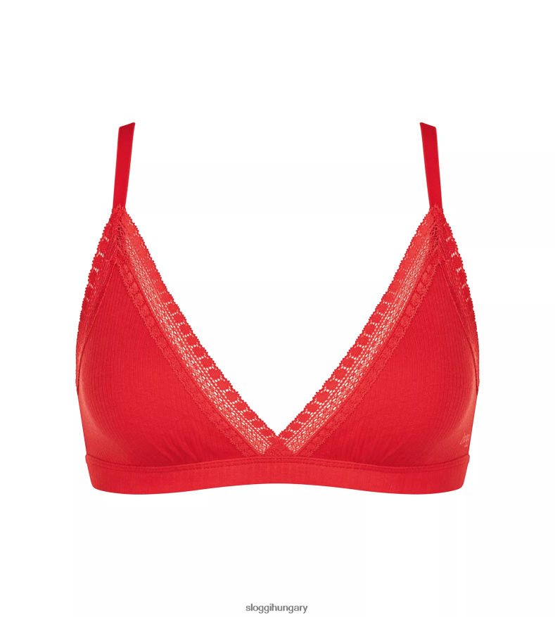 melltartók | HU sloggi nők menj bordás bralette campari J8248B213