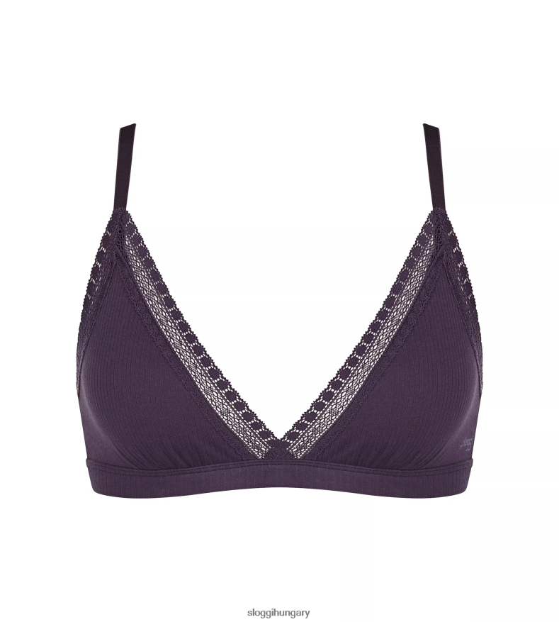 melltartók | HU sloggi nők menj bordás bralette áfonya J8248B266