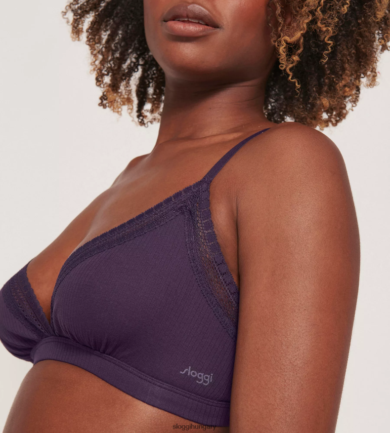 melltartók | HU sloggi nők menj bordás bralette áfonya J8248B266