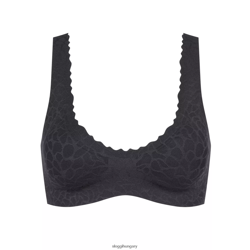 melltartók | HU sloggi nők nulla érzésű csipke bralette fekete J8248B320