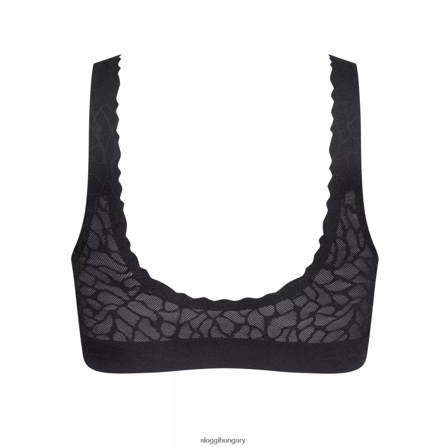 melltartók | HU sloggi nők nulla érzésű csipke bralette fekete J8248B320