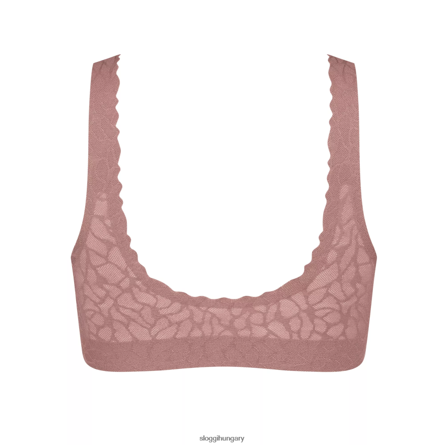 melltartók | HU sloggi nők nulla érzésű csipke bralette kakaó J8248B499