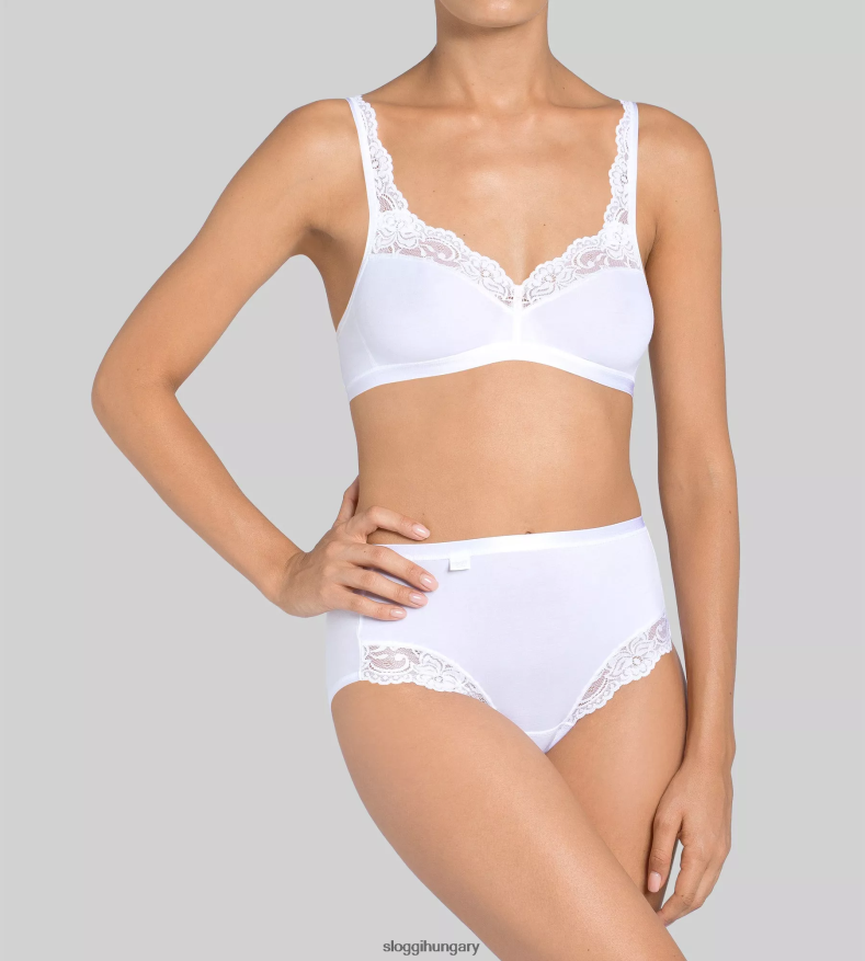 melltartók | HU sloggi nők romantikus bralette fehér J8248B200