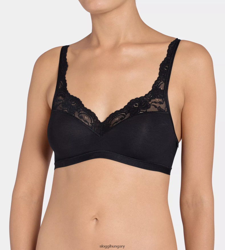 melltartók | HU sloggi nők romantikus bralette fekete J8248B502