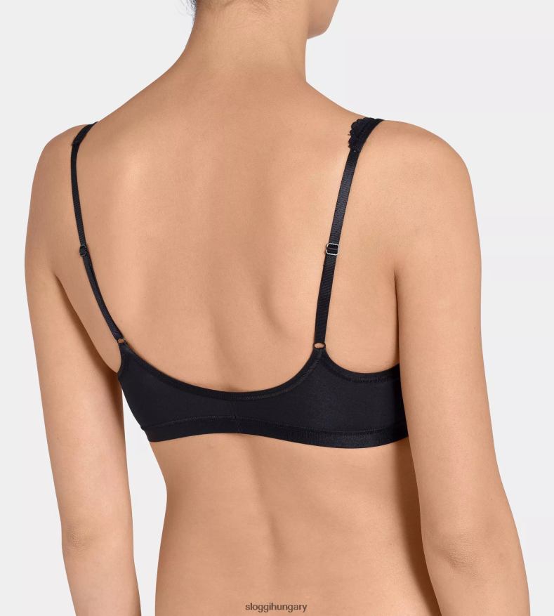 melltartók | HU sloggi nők romantikus bralette fekete J8248B502