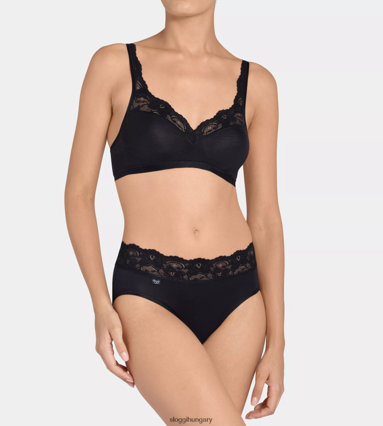melltartók | HU sloggi nők romantikus bralette fekete J8248B502