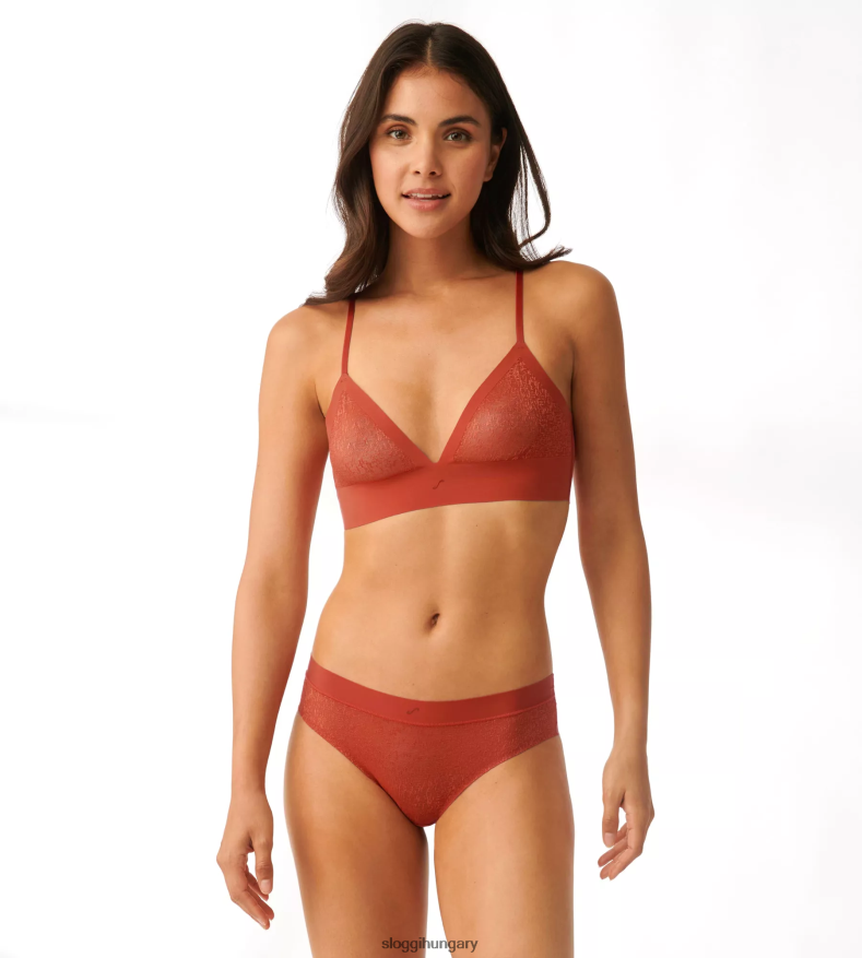 melltartók | HU sloggi nők s által kiváló bralette haute orange J8248B528