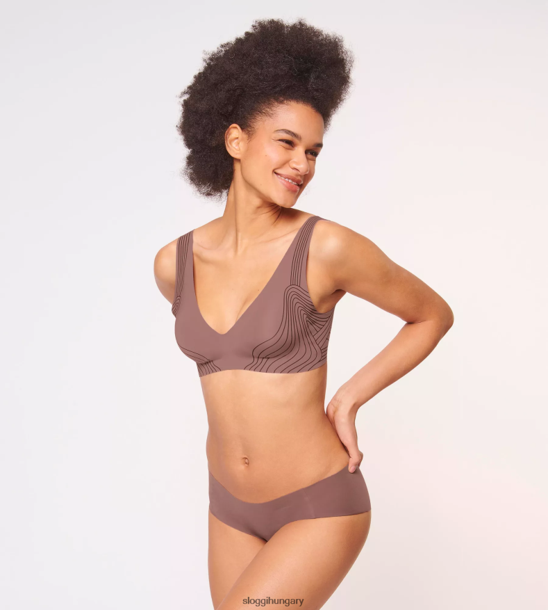 melltartók | HU sloggi nők zero feel bralette kakaó J8248B477