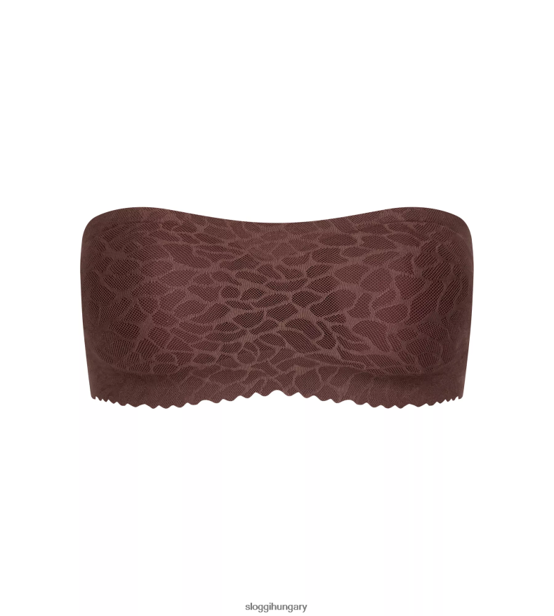 melltartók | HU sloggi nők nulla tapintású csipke bandeau melltartó ébenbarna J8248B676