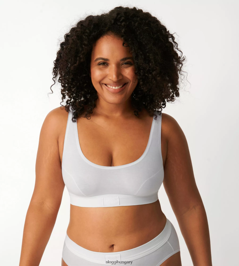 melltartók | HU sloggi nők dupla komfort melltartó felső fehér J8248B184