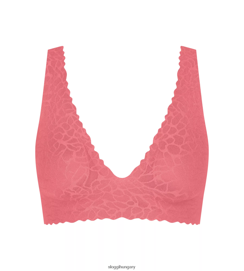 melltartók | HU sloggi nők nulla érzésű csipke felső sivatagi rózsa J8248B272