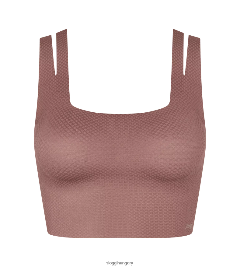 melltartók | HU sloggi nők nulla érzetű flow top kakaó J8248B309