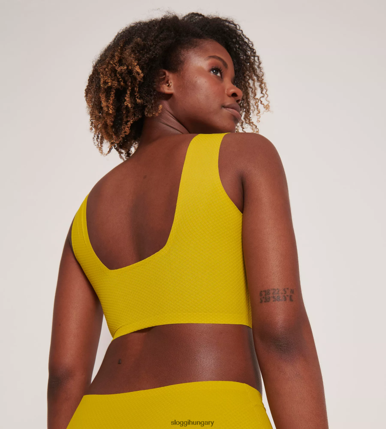 melltartók | HU sloggi nők nulla érzetű flow top nyári mész J8248B432