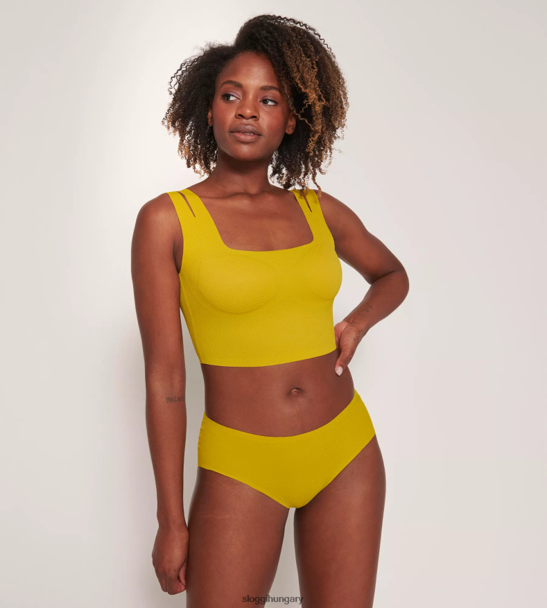 melltartók | HU sloggi nők nulla érzetű flow top nyári mész J8248B432