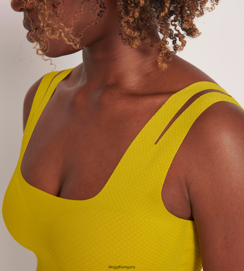 melltartók | HU sloggi nők nulla érzetű flow top nyári mész J8248B432