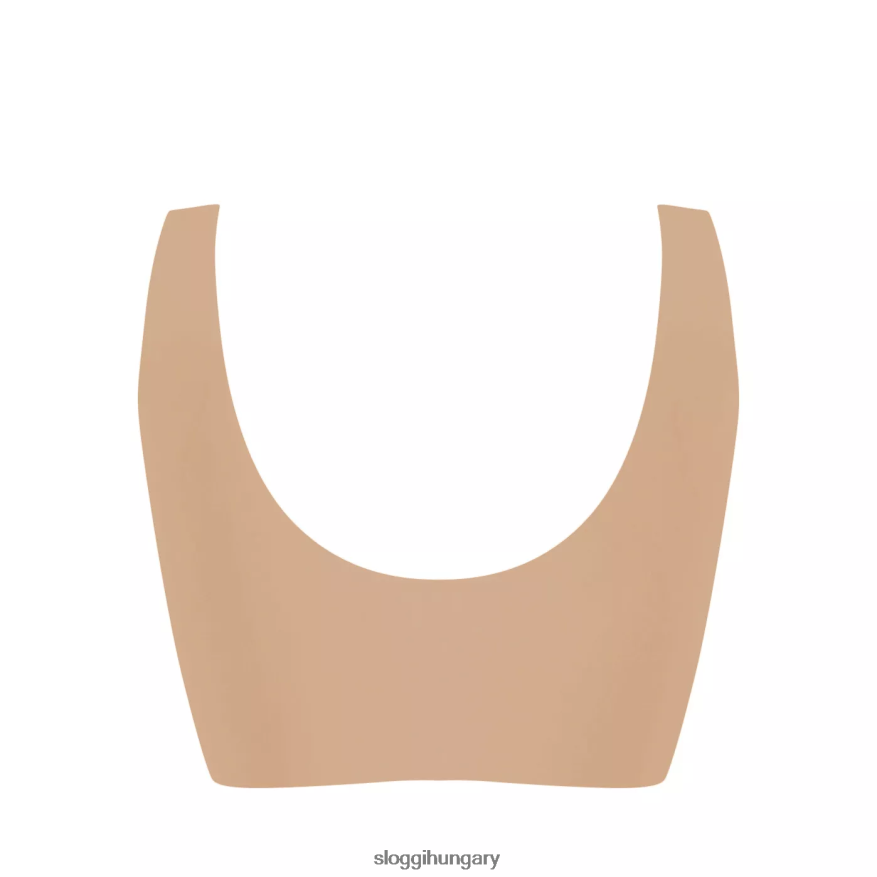 melltartók | HU sloggi nők nulla tapintású melltartó-top barna - sötét kombináció J8248B631