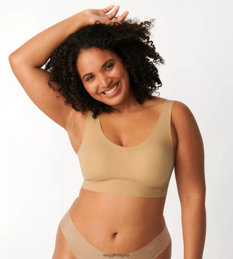 melltartók | HU sloggi nők nulla tapintású melltartó-top konyak J8248B619