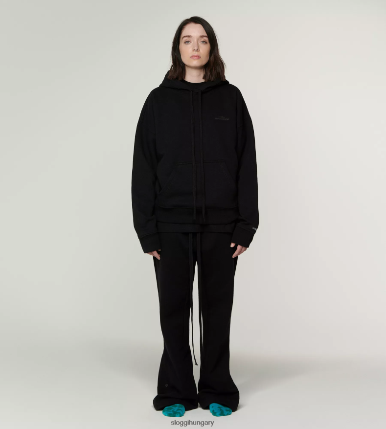 nappaliruha | HU 032C X sloggi nők hosszú ujjú felső fekete J8248B559