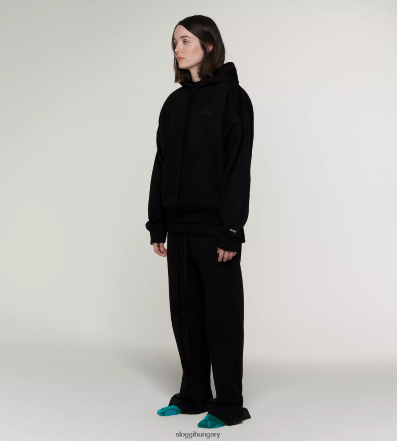 nappaliruha | HU 032C X sloggi nők hosszú ujjú felső fekete J8248B559