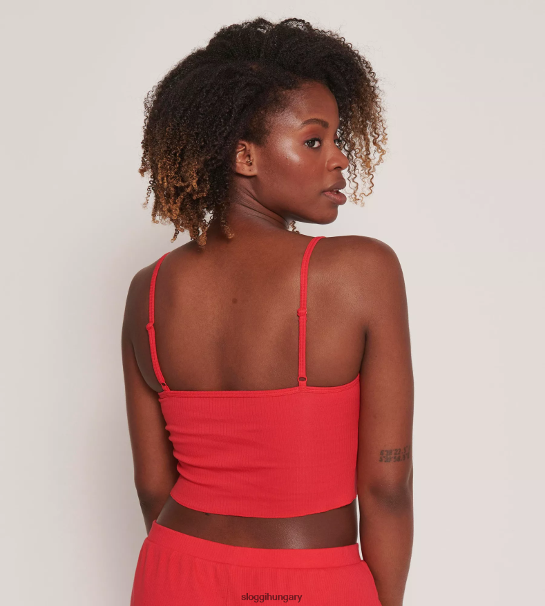 nappaliruha | HU sloggi nők go bordás felső spagetti pántokkal campari J8248B307