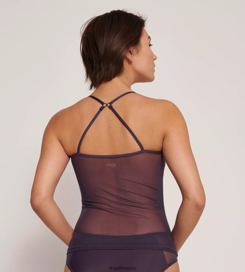 nappaliruha | HU sloggi nők puha adaptációs felső spagetti pántokkal áfonya J8248B438
