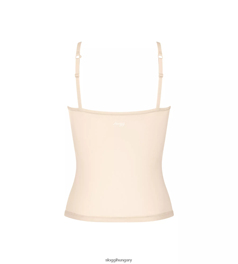 nappaliruha | HU sloggi nők puha adaptációs felső spagetti pántokkal naturel (076) J8248B168