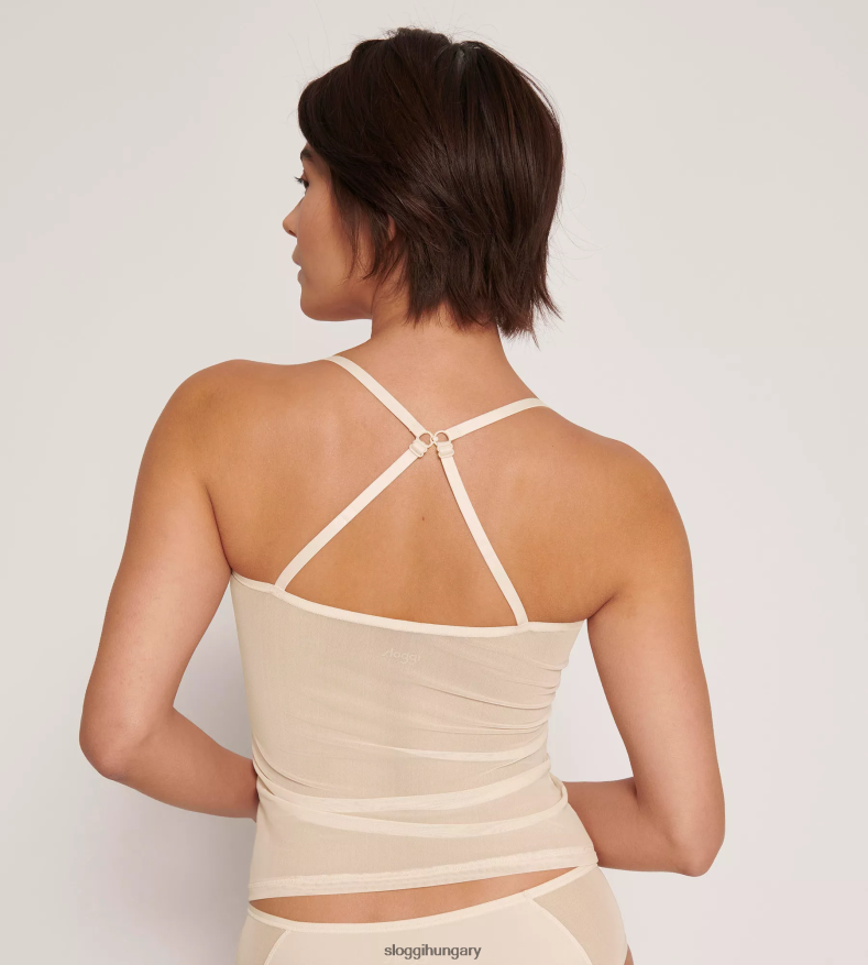 nappaliruha | HU sloggi nők puha adaptációs felső spagetti pántokkal naturel (076) J8248B168