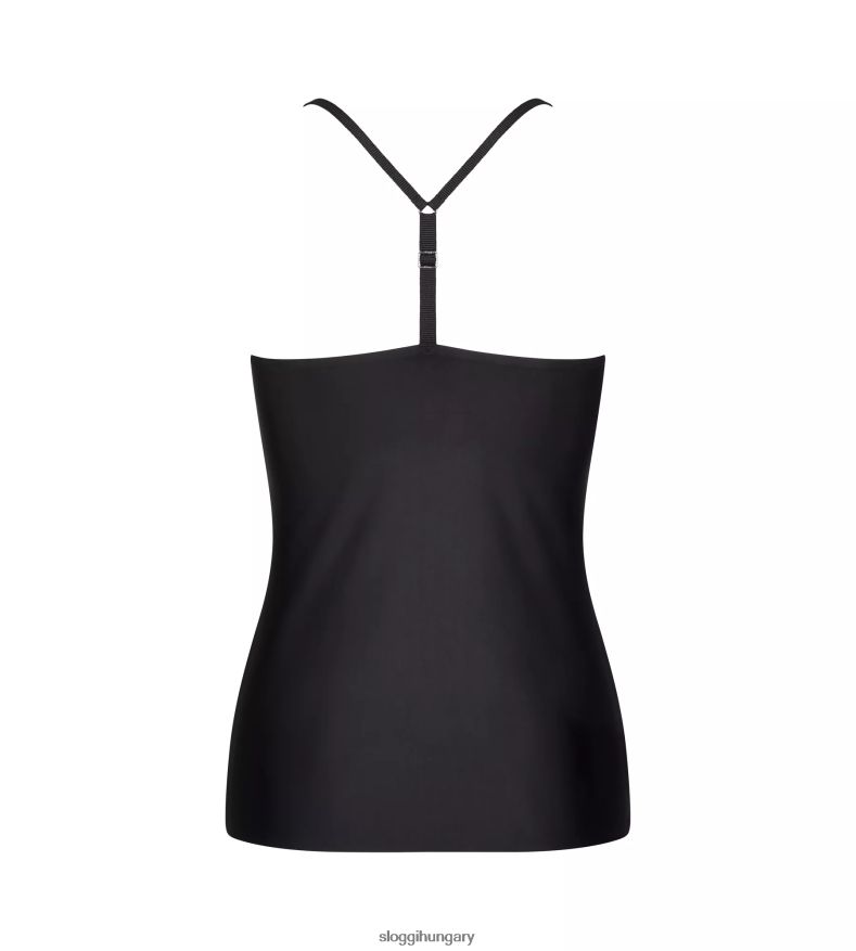 nappaliruha | HU sloggi nők s finom felső spagetti pántokkal fekete J8248B660