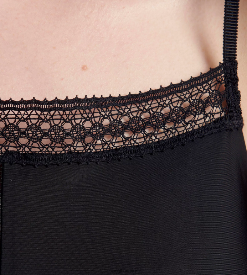 nappaliruha | HU sloggi nők s finom felső spagetti pántokkal fekete J8248B660