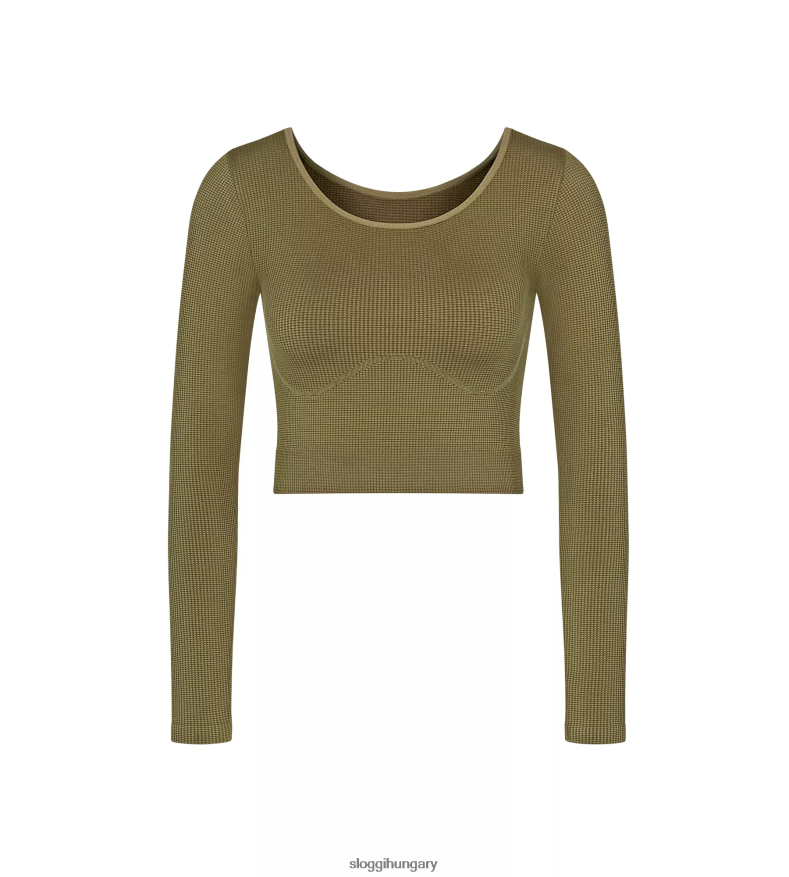 nappaliruha | HU sloggi nők valaha infúziós cbd hosszú ujjú felső martini olíva J8248B461