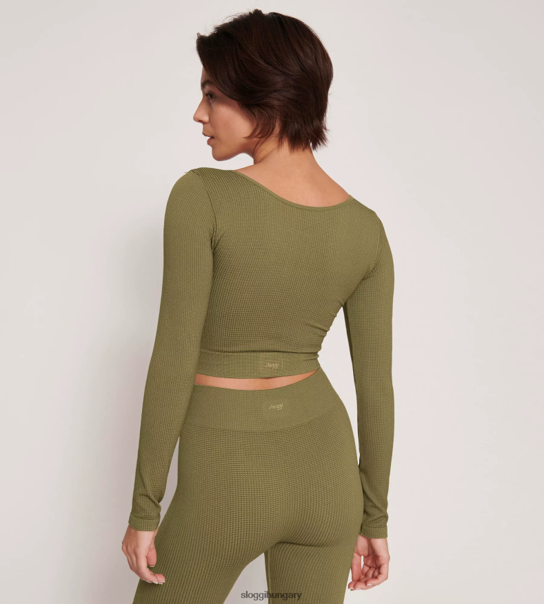 nappaliruha | HU sloggi nők valaha infúziós cbd hosszú ujjú felső martini olíva J8248B461