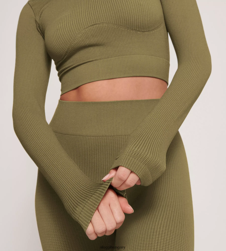 nappaliruha | HU sloggi nők valaha infúziós cbd hosszú ujjú felső martini olíva J8248B461